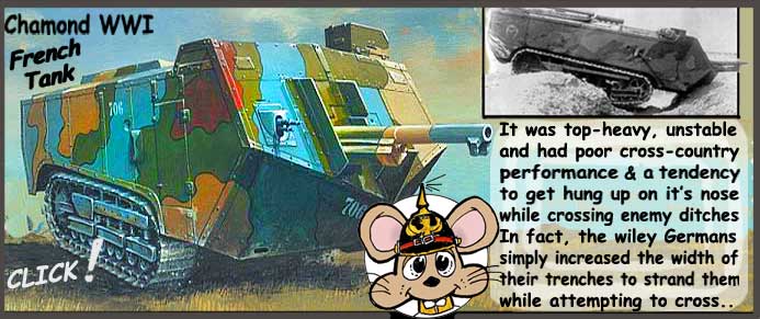 ST-CHAMOND  WWI TANK