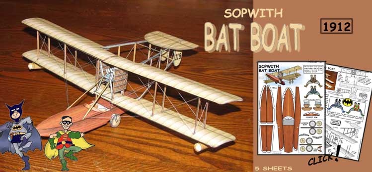 Sopwith Bat Boat model
