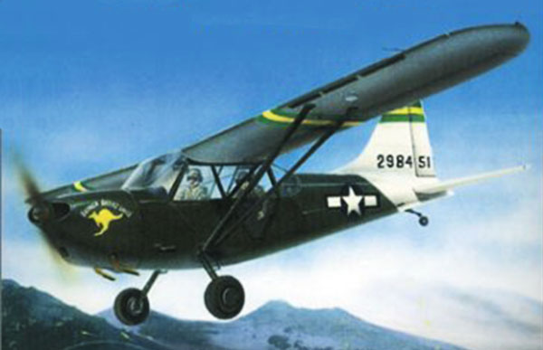 illustration for L-16 Grasshopper paper model 