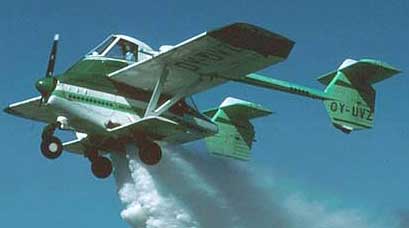 Transavia Airtruk spraying