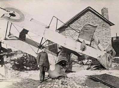 Airco DH.2 Crash