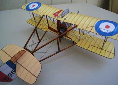 Steve's DH-2 cardmodel