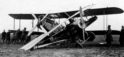 Airco DH.4 Crash