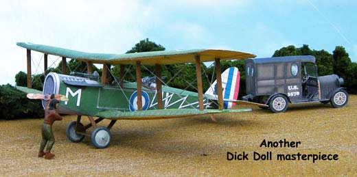 Airco De Havilland DH.4 paper model