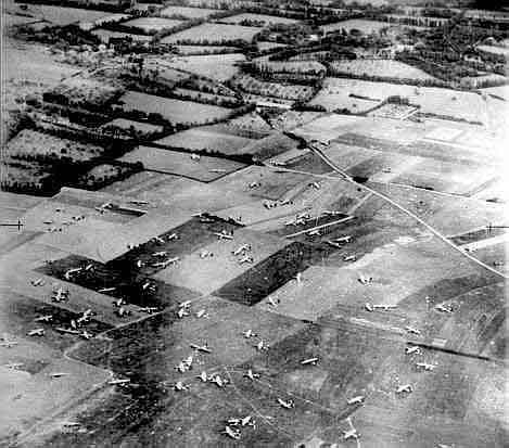 HORSA GLIDER-landing zone