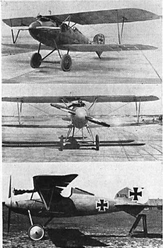 Albatros DVa-three photos