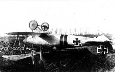 Albatros DVa Crash