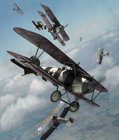 Mark Miller Rendering of an Albatros DVa