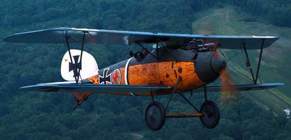 Albatros DVa In Flight