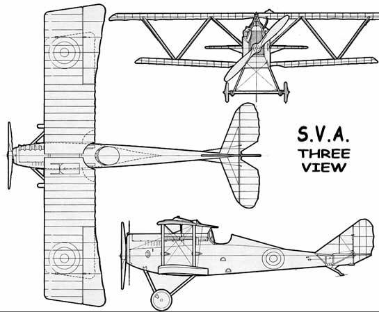 3 view of the Ansaldo SVA