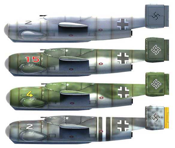 Arado Ar E.381 Variations