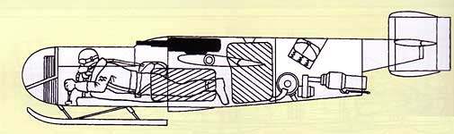 Ar-E381 Minifighter cutaway