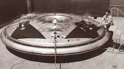 avro avrocar flying saucer vtol vertical takeoff aircraft