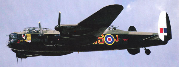 Avro Lancaster In Flight