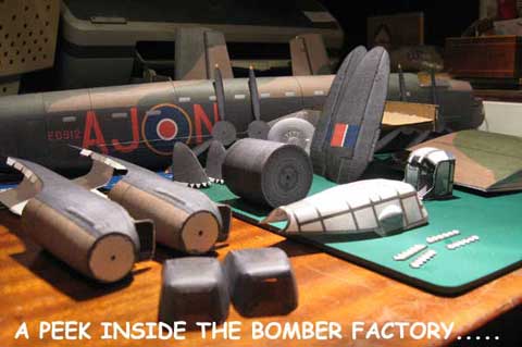 Lancaster model parts