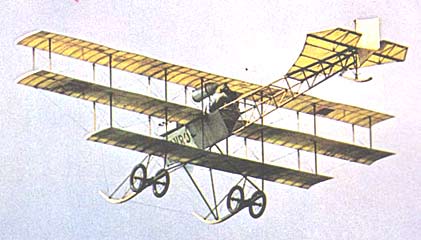 Avro Triplane in flight