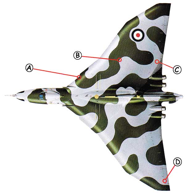 Avro Vulcan Callout Top