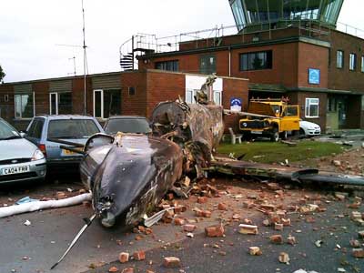 British Aerospace Hawk Crash
