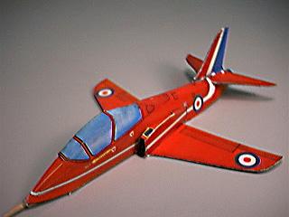 The Red Arrow's Aerobatic Team's BAe Hawk