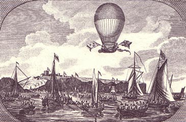 Boats cheer Blanchard and Jefferies
