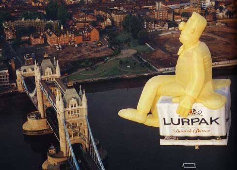 Lurpak hot air balloon