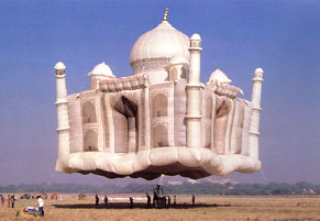 Taj Hall hot air balloon