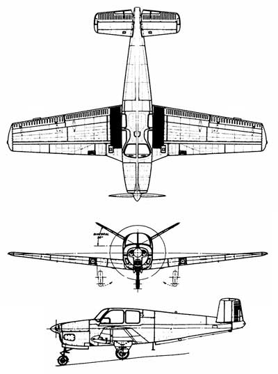 3 View of the Beechcraft Bonanza