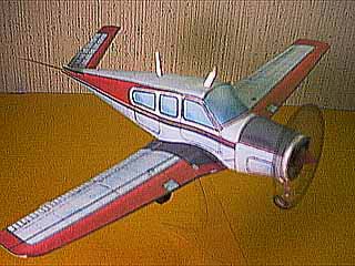 Paper model of the Beechcraft Model 35 Bonanza