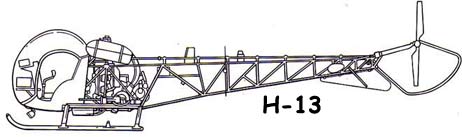 Bell H-13 Sioux Schematic