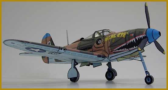 Bell P-39 Airacobra Fiddlersgreen Modeling Madness 2010 winner Wahl Eye