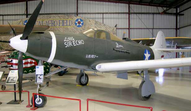 P-38 in a Museum