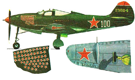 P-39 Bell Airacobra - Soviet version