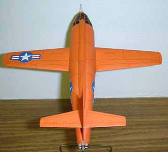 Bell X-1 cardmodel