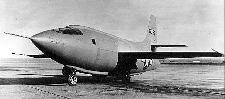 Bell X-1 on tarmac