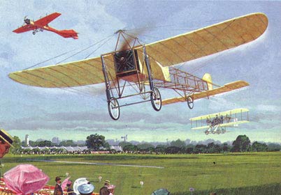 Bleriot XI at the races