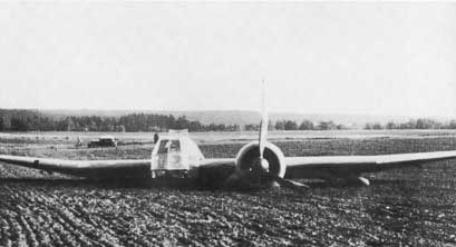 Blohm & Voss BV 141 Crash