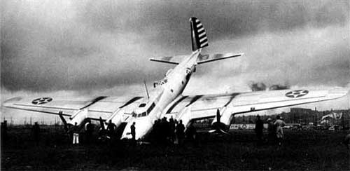 Boeing Model 299 Crash