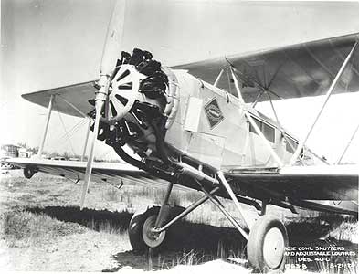 Boeing 40 at rest