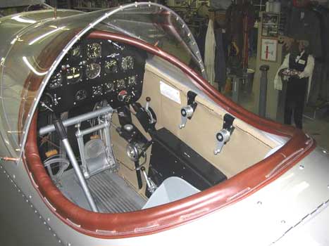 Boeing 40 cockpit