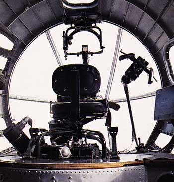 Bombadier's Seat of the Boeing B-17