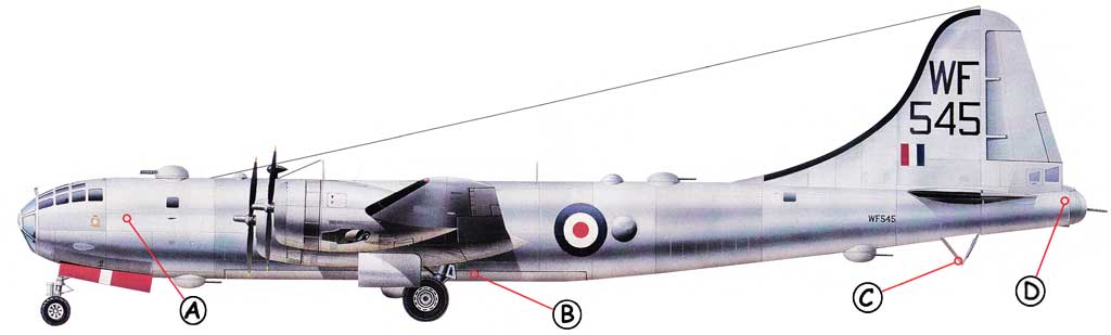 Boeing B-29 Superfortress Callout