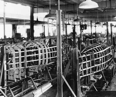 Boeing F4B (P-12) Factory