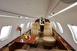 Learjet Cabin