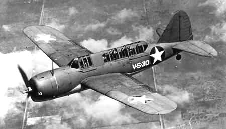 Brewster SB2A-flight