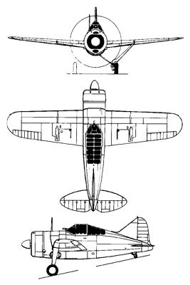 3 View of the Brewster Buffalo