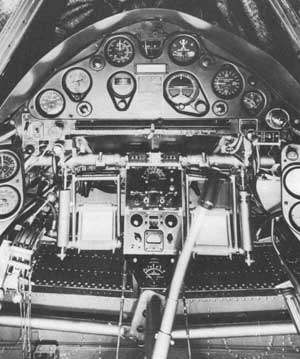 Dutch Brewster Buffalo Cockpit
