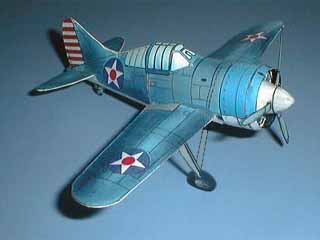 Brewster F2A Buffalo made by Wayne Cutrell. Neat eh?