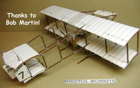 Bristol Boxkite Model Submitted by Bob Martin