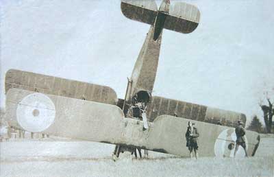 Bristol F2B Crash