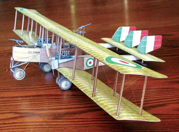 Caproni Ca-3 WWI Italian Bomber